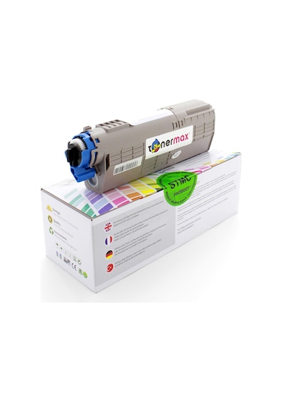 Oki C542Dn Uyumlu Toner Mavi