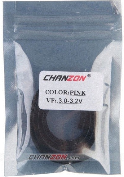 Smd  3528 Pembe Led Diyot Chıp 350-400Mcd