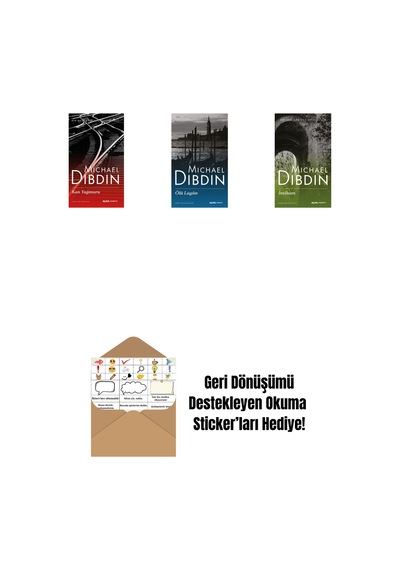Kan Yağmuru + Ölü Lagün + İntikam + Okuma Sticker'ları