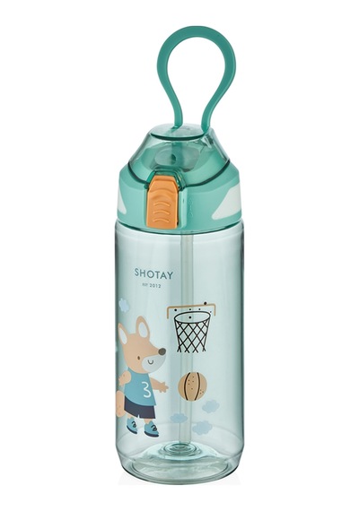 Shotay Sevimli Hayvanlar Trıtan Matara Yeşil 570 Ml.