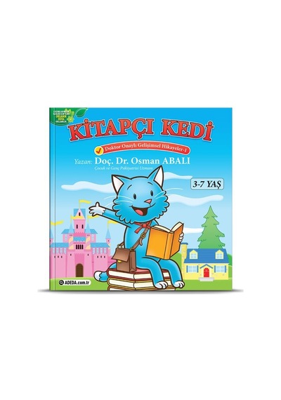 Kitapçı Kedi 3-7 Yaş - Kyut-759039