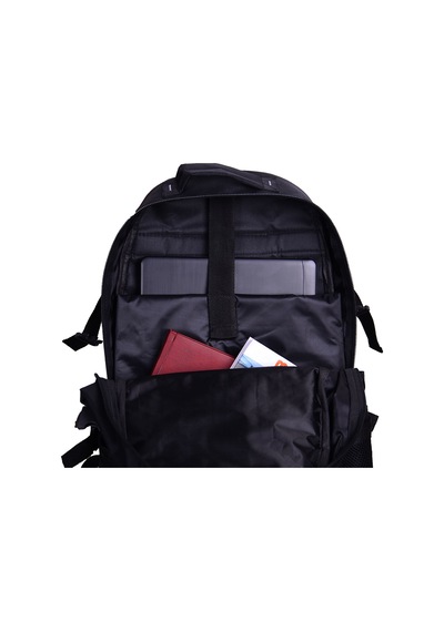 Strong Bag Strong Büyük Boy Dağcı Sırt Çantası- 17-18.4 Inch Laptop Bölmeli Siyah