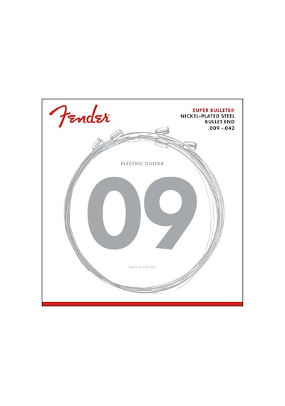 Fender Super Bullets 3250L Light Takım Tel Elektro Gitar Teli 009