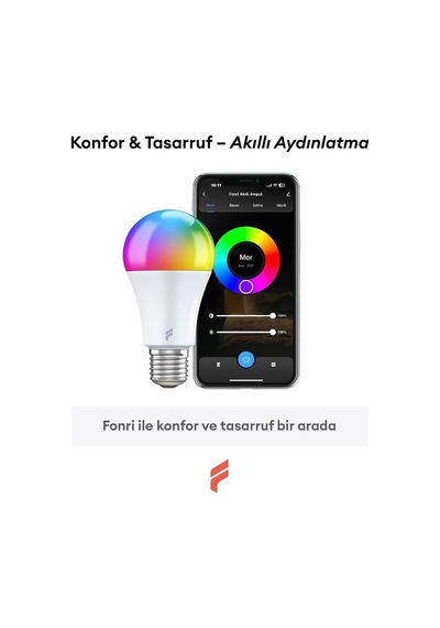 Akıllı Led Ampul , 11w Sesli Kontrol, Uzaktan Kontrol,  Diğer