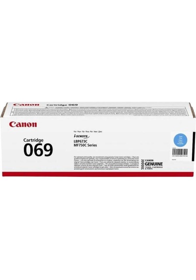 Canon LBP673CDW MF752CDW MF754CDW 5093C002 CRG-069 Mavi Toner 2100 Sayfa