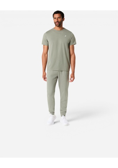 Asics Asıcs Spıral Embroıdery Tee Erkek Yeşil Kısa Kollu Tshirt 2031f458-301