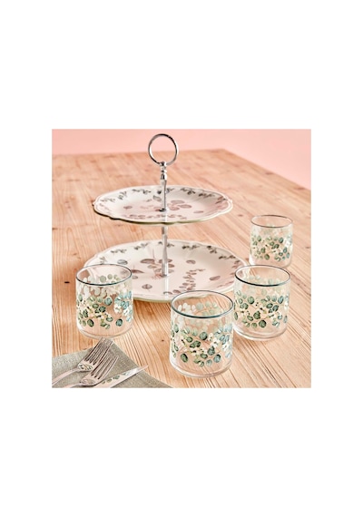Bella Maison Ocaliptus Stoneware 6 Parça Sunum Seti Yeşil Yeşil