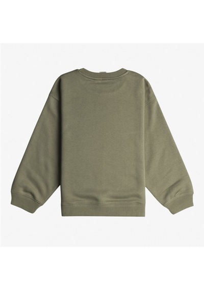 Roxy Roxy Morning Hike Rg B Kız Çocuk Yeşil Sweatshirt 17844 Haki