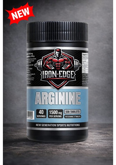 Iron Edge Arginine 500 Mg L-arjinin 120 Tablet Per Servıngs 1500 Mg 40 Servis