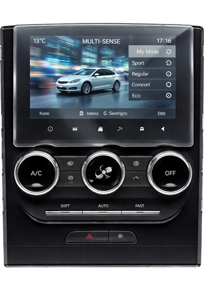 Renault Megane Touch Ve İcon Multimedya Ekran Koruyucu 2023-2025 Kırılmaz Şeffaf Nano Teknoloji
