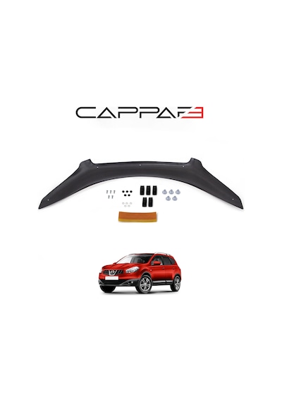 Nissan Qashqai 2010-2013 Yıl Aralığı Uyumlu Kaput Rüzgarlığı 3mm Nissan Qashqai 2010-2013 Yıl Aralığı Uyumlu Kaput Rüzgarlığı 3mm