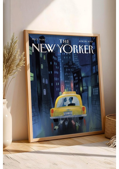 The New Yorker Çerçeveli Tablo June 25 2007