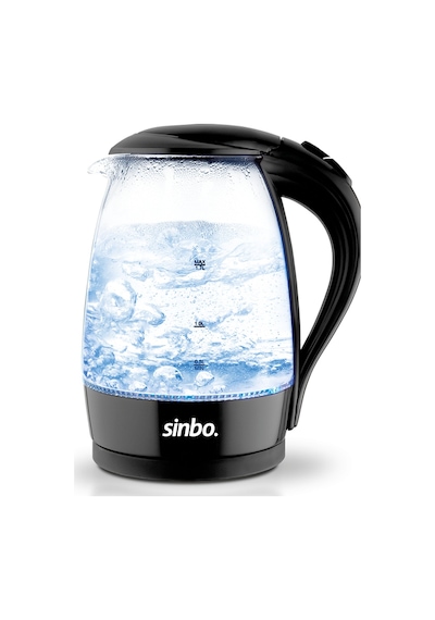Sinbo SK-7338 1.7 LT Kablosuz Işıklı Cam Su Isıtıcı Kettle