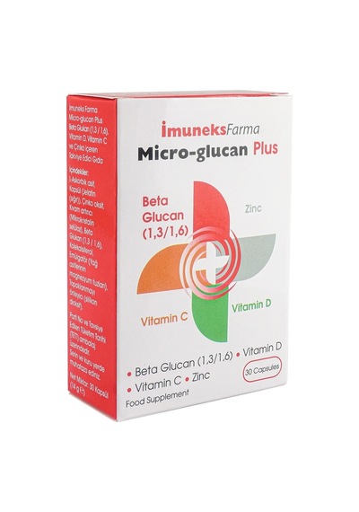 İmuneks Micro-Glucan Plus  30 Kapsül