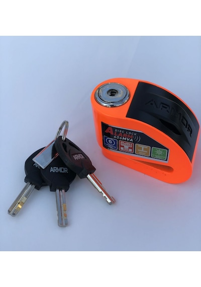 Armor Mva606 6 Mm Alarmlı Disk Kilidi N11.5929