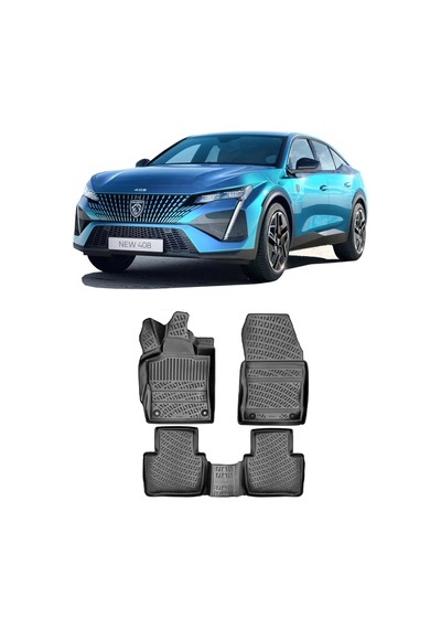 Peugeot 408 2023 Sonrası Btm 3d Havuzlu Paspas