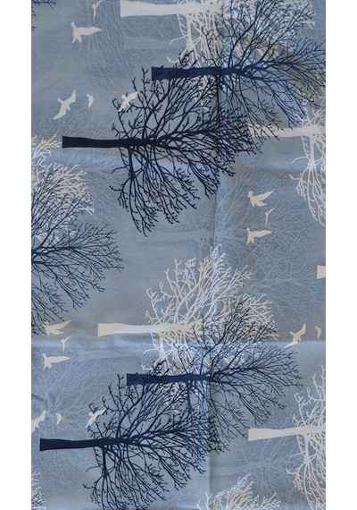 60x80cm Yastık Kılıfı, Pamuklu Kaliteli Kumaşlı, Fermuarlı, Sadece Kılıf Mavi