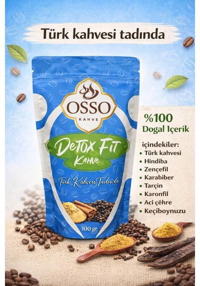 Osso Detox Fit Kahve Diyet Kahve Geleneksel