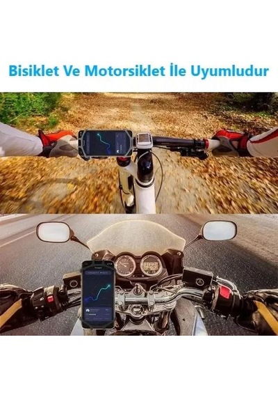 3b Trend Esnek Silikon Örümcek Bisiklet Telefon Tutucu Siyah