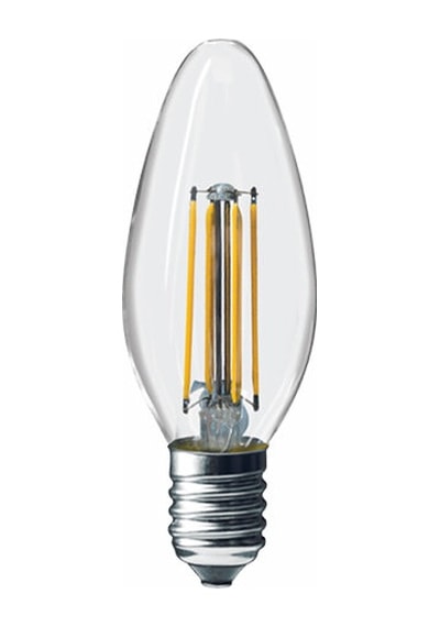 Ack 4w Rustik Buji Led Ampul 3000k E14 Ack-aa36-00410 Günışığı