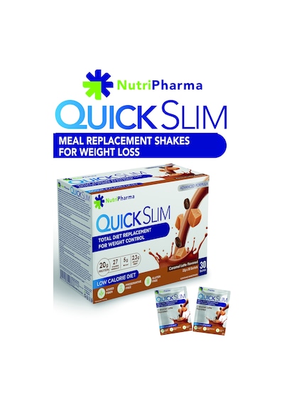 Quick Slim Öğün Yerine Geçen Shake - 30 Saşe - Karamel Latte