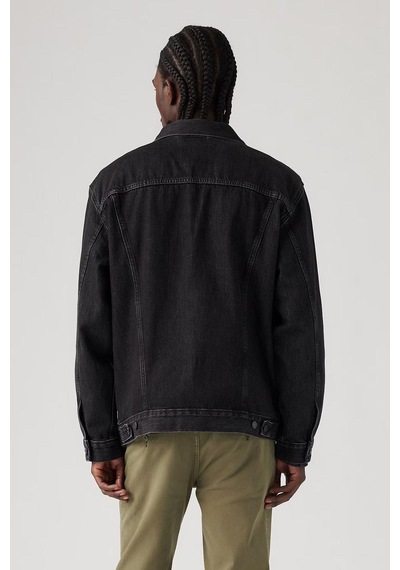 Levi's Pamuklu Relaxed Fit Kot Ceket Erkek Kot Ceket A5782-5095 Siyah