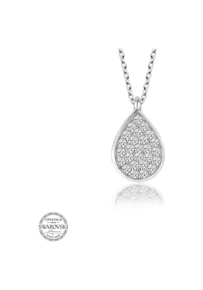 Swarovski Taşlı Gümüş Damla Kadın Kolye (551181028)