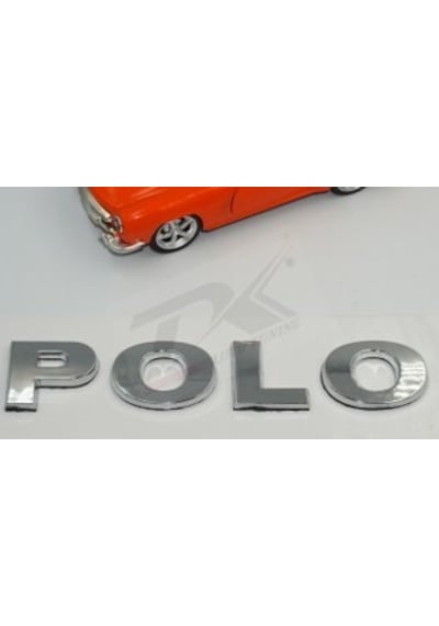 Volkswagen Polo 10 - 14 Bagaj 3M 3D Krom Abs Logo Amblem