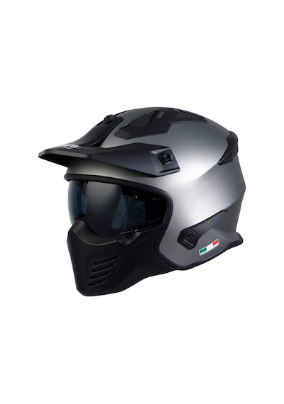 Sway Sw726x Tokyo Modüler Çene Açılır Kask Mat Titanium