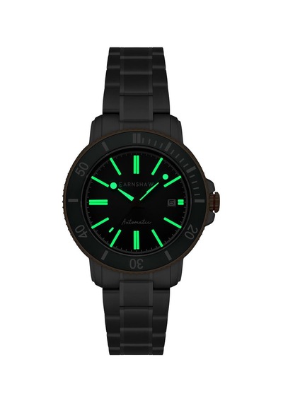 Earnshaw Es-8331-44 Erkek Kol Saati Metalik Gri