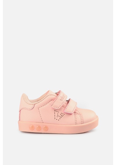 Vicco Oyo Işıklı Kız İlk Adım Pudra Sneaker Pudra