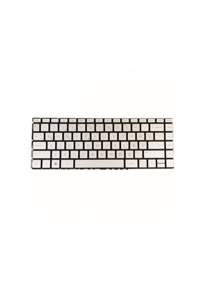 Hp Tpn-w152 Notebook Klavye Işıklı Gümüş