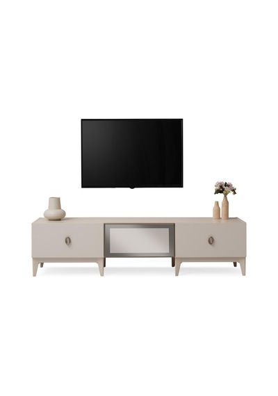 Sude Modern Dolaplı Tv Ünitesi 180 45 45 Vizon