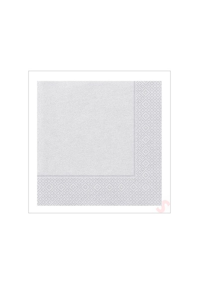 Peçete, Gümüş - 30 X 30 Cm - 20 Adet