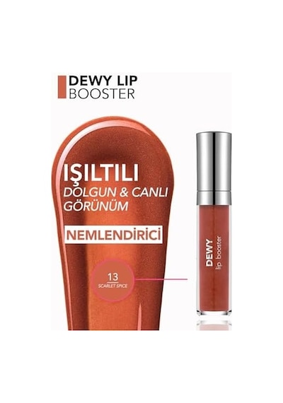 Dewy Lip Booster Dolgunlaştırıcı Etkili Yarı Transparan Dudak Parlatıcısı 0 58655768