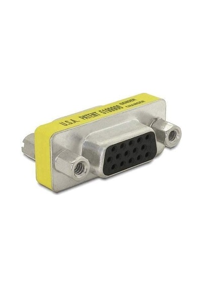 Hd15 Vga-vga Erkek-dişi M2f 15 Pin Çevirici Ara Adaptör