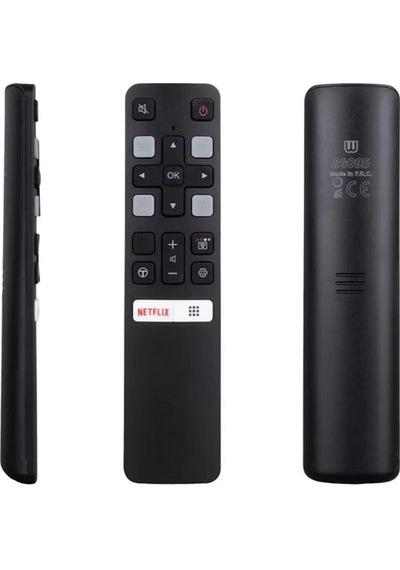 Sh Weko Tcl Rc 802v Fmr1 Netflix Tuşlu 50'' - 55'' Android Akıllı Lcd Led Tv Kumanda Ses Komutsuz Najmaddin