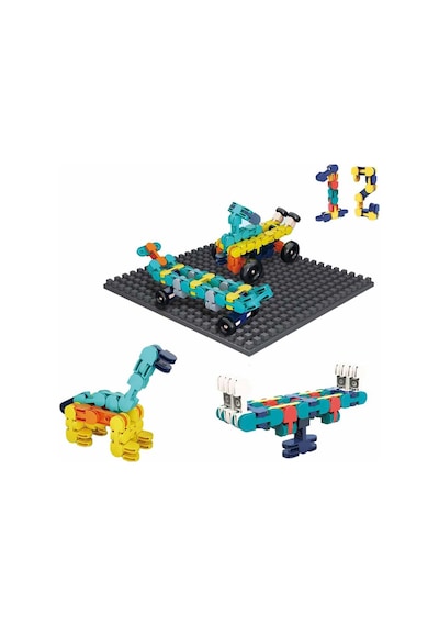 S00004843 Blok Building Şekilli Yapım Blokları 107