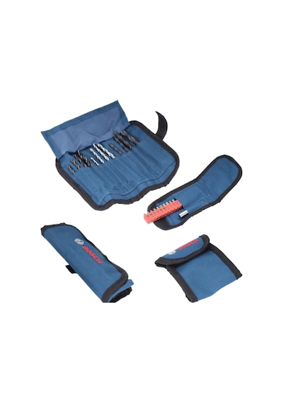 Bosch Professional GSB 120-Li 2x2Ah Çift Akülü Darbeli Delme Vidalama + 23 Parça Set - 06019G8102