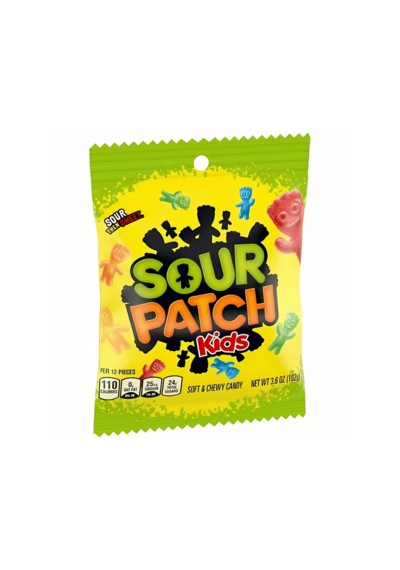 Sour Patch Kids Soft & Chewy Candy 102 G