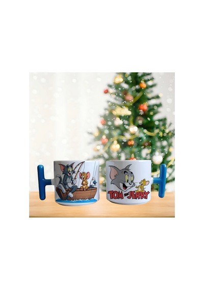Tom Ve Jerry Kupa Bardak Tek Adet 0516 Çok Renkli