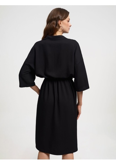 LOFT Loose Fit Kadın Elbise Lf2034507 Q1.v1 Siyah