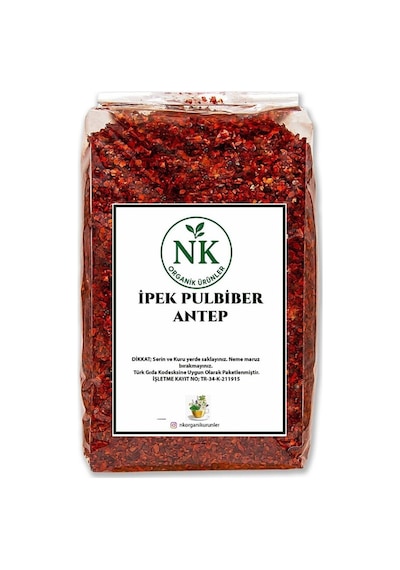 Pul Biber İpek Maraş Orta Acı 500gr