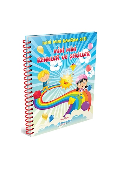 Mavi Yunus Mini Mini Renkler ve Şekiller 3-4 Yaş