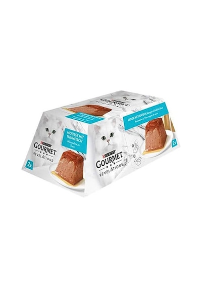 Purina Gourmet Revelations Ton Balıklı Yetişkin Kedi Konservesi 2 x 57 G