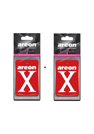 Areon X Bubble Gum Kirmizi Oto Araç Kokusu 2li 1 Takım