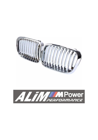 Bmw 3 Series E46 Sedan 1998 2001 Full Krom Ön Böbrek Panjur Seti Grille