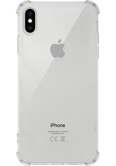 Apple Uyumlu iPhone  XS Max Kapak Şeffaf Airbag Köşe Korumalı Antishock Silikon Kılıf