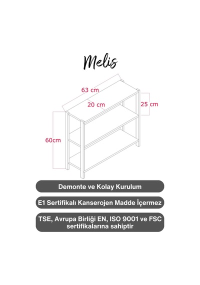 Melis Beyaz 3 Raflı Çiçeklik, Saksılık, Çiçek Standı, Dekoratif Raf - Çok Amaçlı Kullanım - Demonte Beyaz - 652123012 Beyaz Melis Beyaz 3 Raflı Çiçeklik, Saksılık, Çiçek Standı, Dekoratif Raf - Çok Amaçlı Kullanım - Demonte Beyaz - 652123012 Beyaz