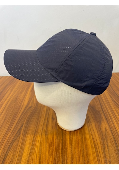 Hamze Mikro Paraşüt Delikli Kumaş Yazlık Unisex Beyzbol Cap Şapka Lacivert